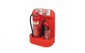 Fire extinguisher for flats