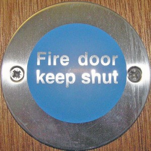 Fire door sign 2