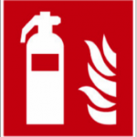 Firefighting equipment sign