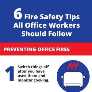 Office Fire Safety Infographic by Fire Depot