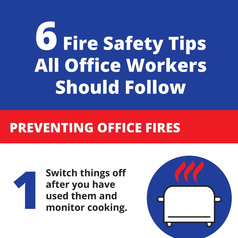 Office Fire Safety Infographic by Fire Depot - Fire Depot