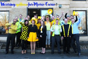 Wear Yellow for Marie Curie Day