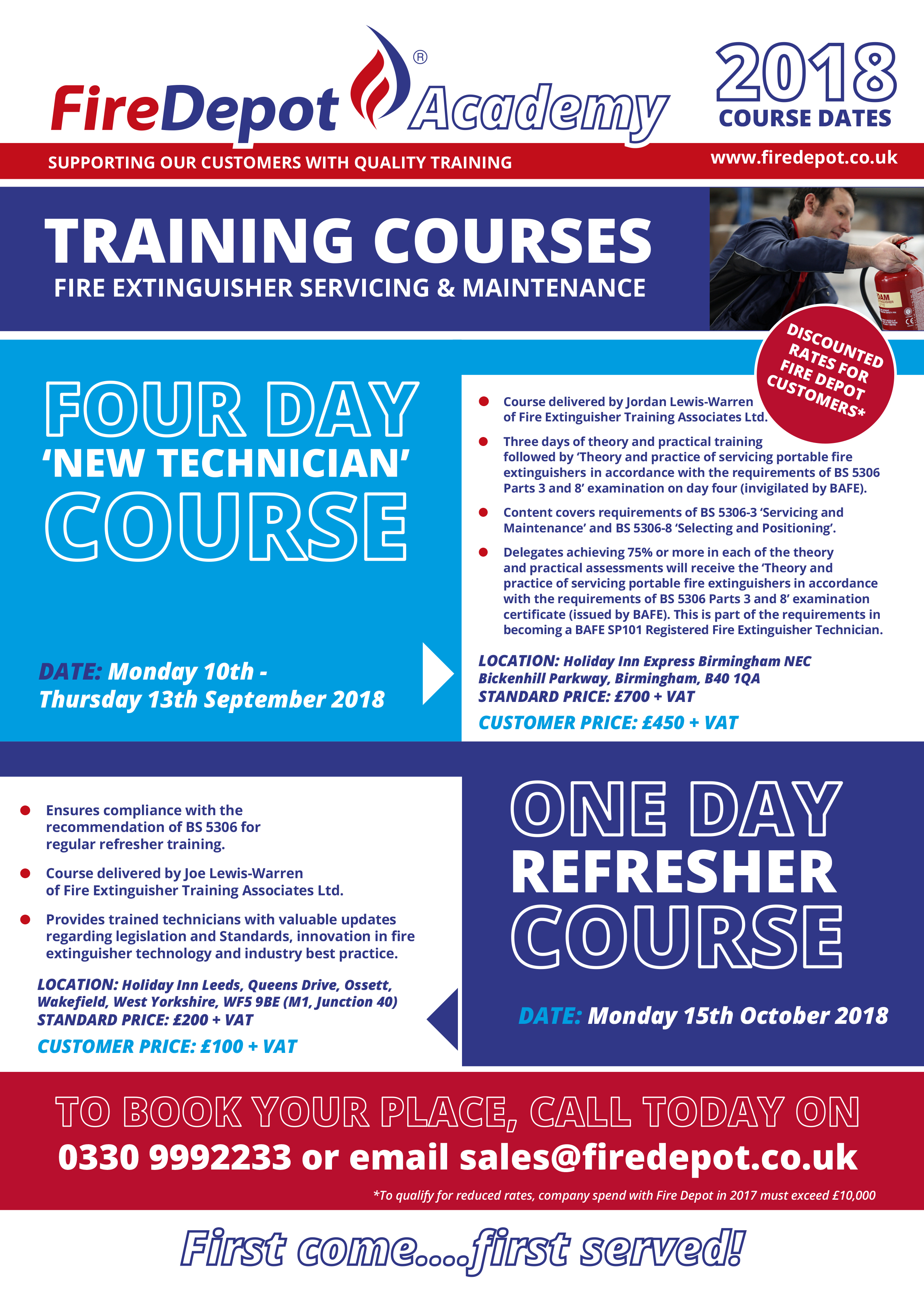 portable fire extinguisher training