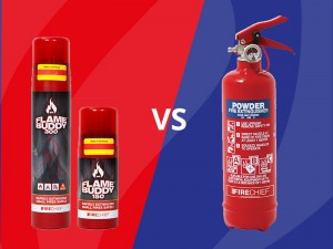 Firechief Flame Buddy VS Firechief 600g ABC Powder Extinguisher – which is best?