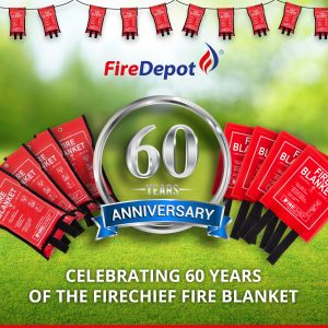 Celebrating 60 years of the Firechief Fire Blanket!