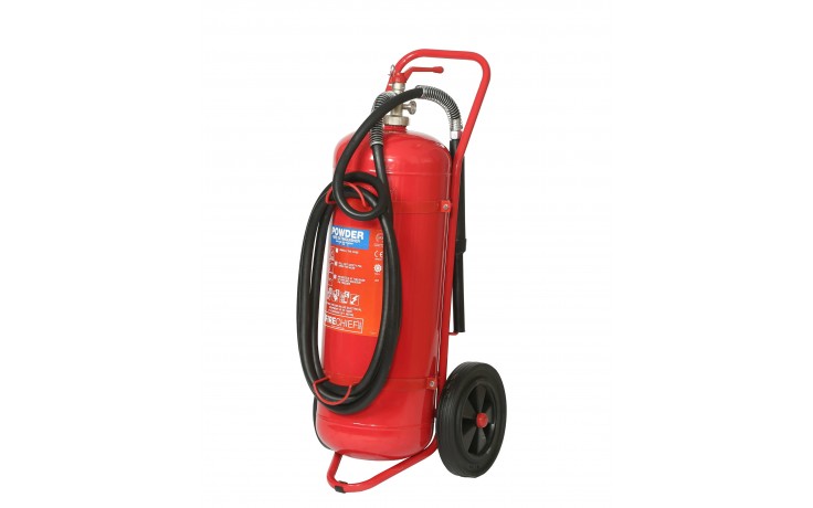 50kg Powder Wheeled Fire Extinguisher
