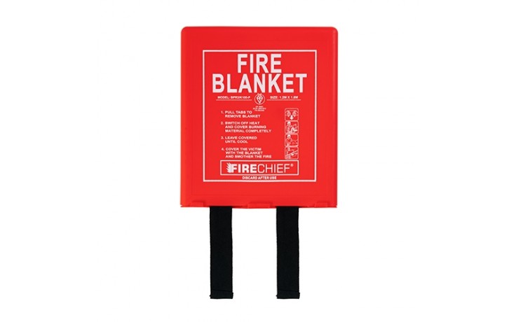 1.2m x 1.8m Rigid Case Fire Blanket (BPR3/K100-P)