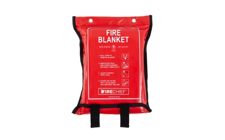 1.2m x 1.8m Firechief Soft Case Fire Blanket (SVB3/K100-P)