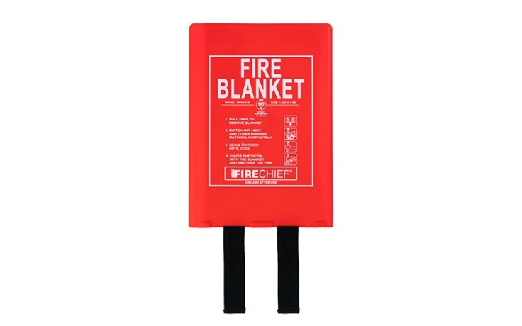 1.2m x 1.8m Firechief Fire Blanket Rigid Case (BPR3/K40)