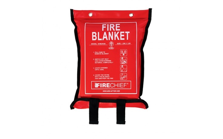 1.2m x 1.8m Firechief Fire Blanket Soft Case (SVB3/K40)