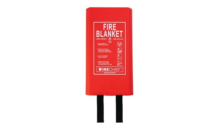 1.8m x 1.8m Firechief Fire Blanket Rigid Case (BPR4/K40)
