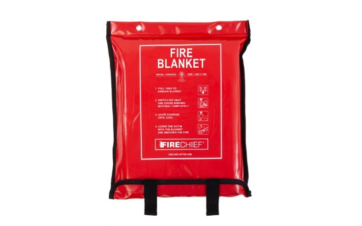 1.8m x 1.8m Firechief Fire Blanket Soft Case (SVB4/K40)