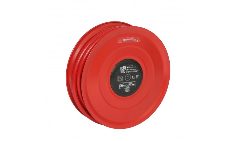 19mm FIXED AUTOMATIC HOSE REEL c/w hose, nozzle & fittings