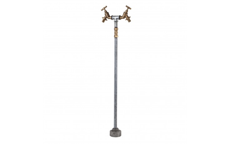Twin Tap Contractors Standpipe c/w Double Check Valve