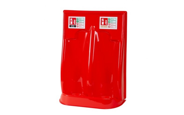 Firechief Vacuum Formed Extinguisher Stand - Double