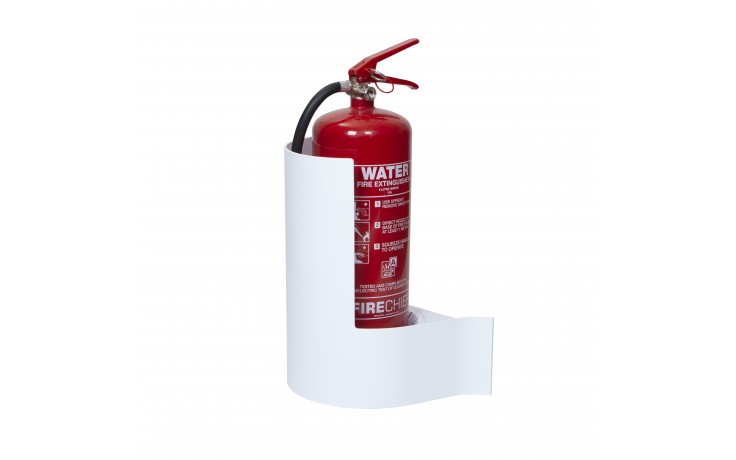 Firechief Wallmounted Extinguisher Stand - White
