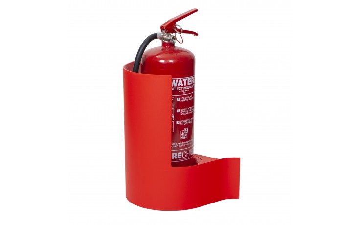 Firechief Wallmounted Extinguisher Stand - Red
