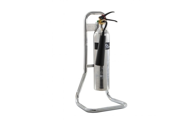 Firechief Tubular Single Stand - Chrome
