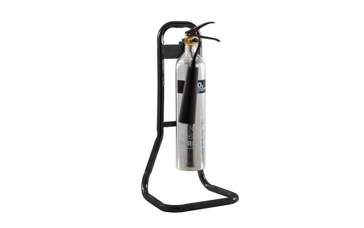 FIRECHIEF TUBULAR SINGLE STAND - BLACK