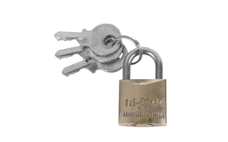 20mm brass padlock