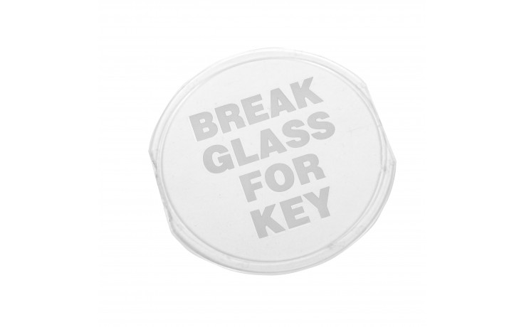 Replacement plastic panel for Keybox