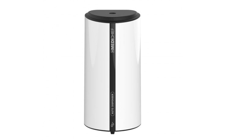 Medichief White ABS Automatic Gel and Soap Dispenser