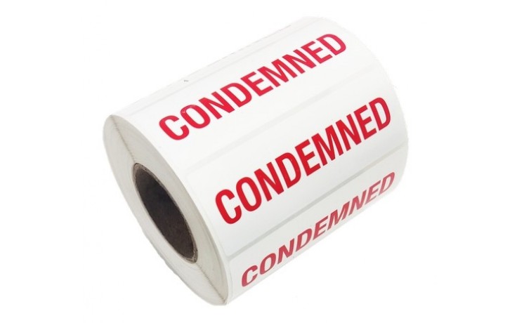 'Condemned' label