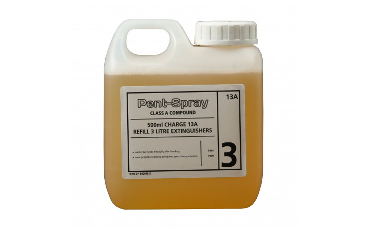 500ml Firechief XTR Water Additive refill for 3L extinguisher