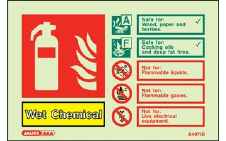 Sign WET CHEMICAL Photolum