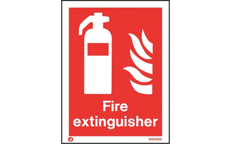 Fire Extinguisher Location Sign 