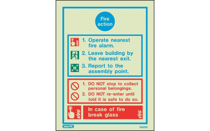 General Fire action notice