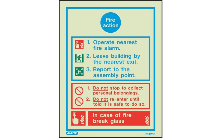General Fire action notice