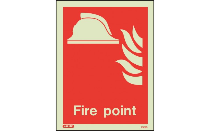 Fire point location sign 200 x 150