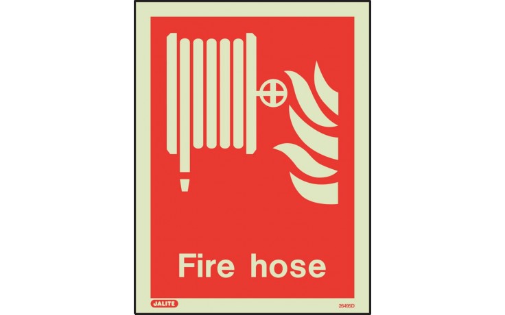 Fire hose location sign 200 x 150