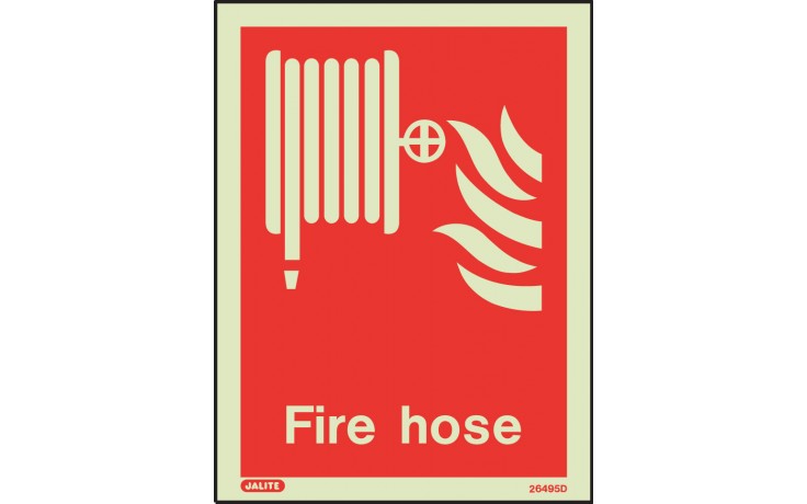 Fire hose location sign 300 x 200