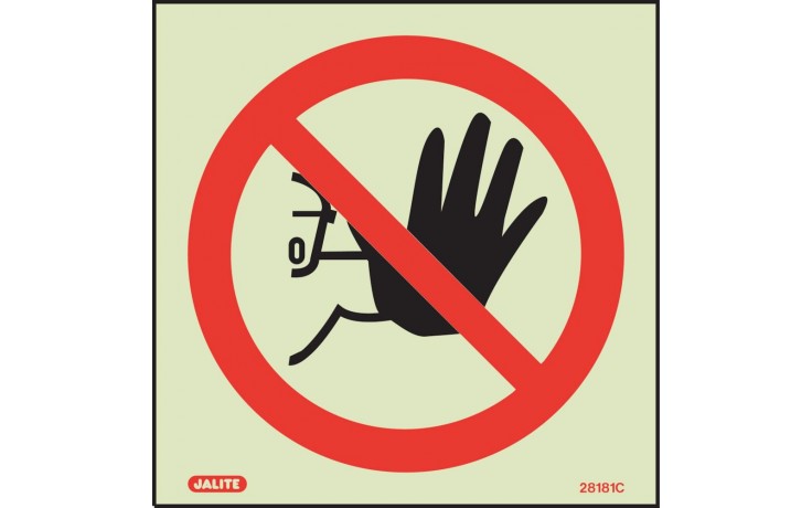 Prohibition no entry sign
