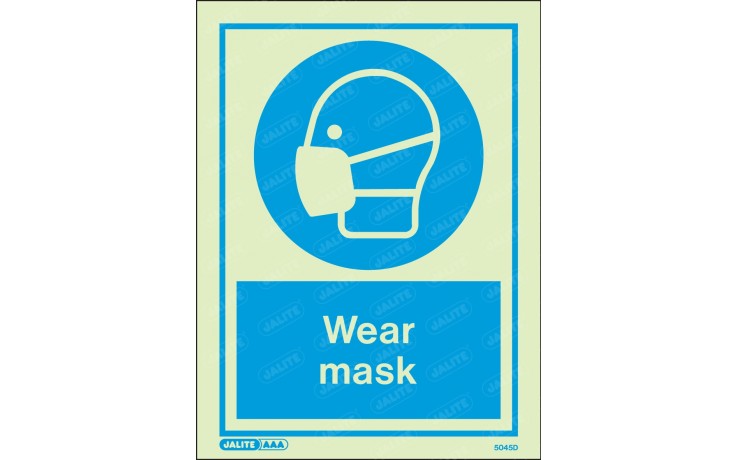 WEAR MASK SIGN