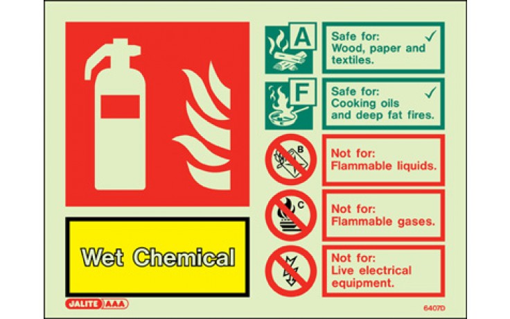 Wet Chemical Sign Photolum.
