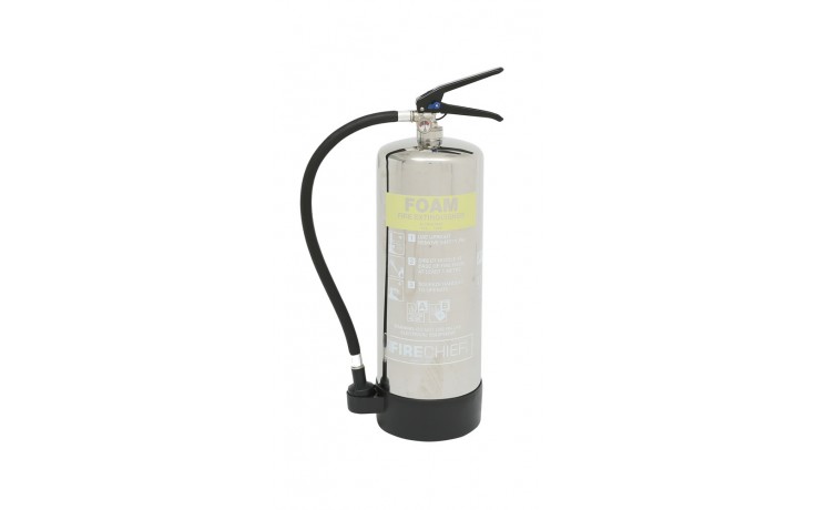 Firechief Elite 6L Foam Polished Extinguisher
