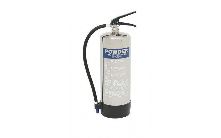 Firechief Elite 6 kg Powder Polished Extinguisher