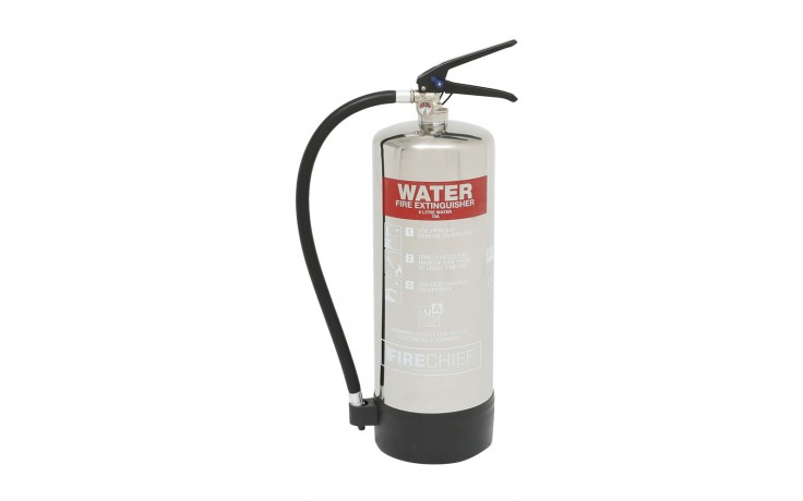 Firechief Elite 6 litre Stainless Steel Water Extinguisher
