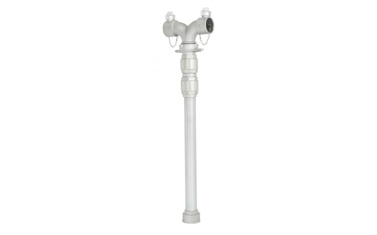 Double standpipe with check valve