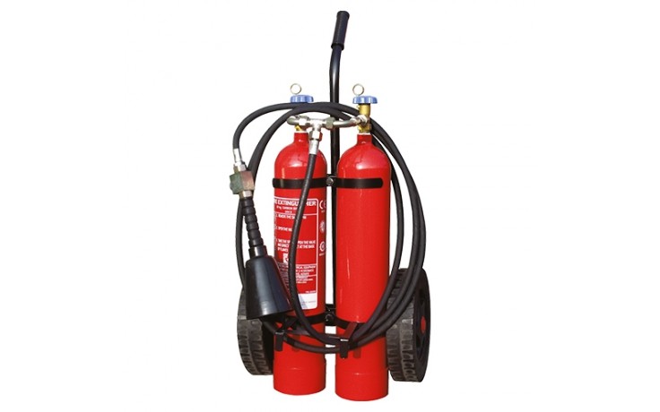 Wheeled 10kg CO2 Fire Extinguisher
