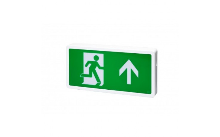 Firechief 3W LED Emergency exit box - switchable