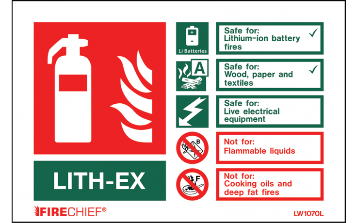 LITH-EX SIGN - WHITE