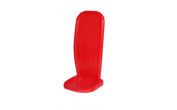 Injection Moulded Two Part Stand Red - Single