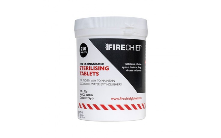 Firechief Sterilising Tablets - Tub of 250