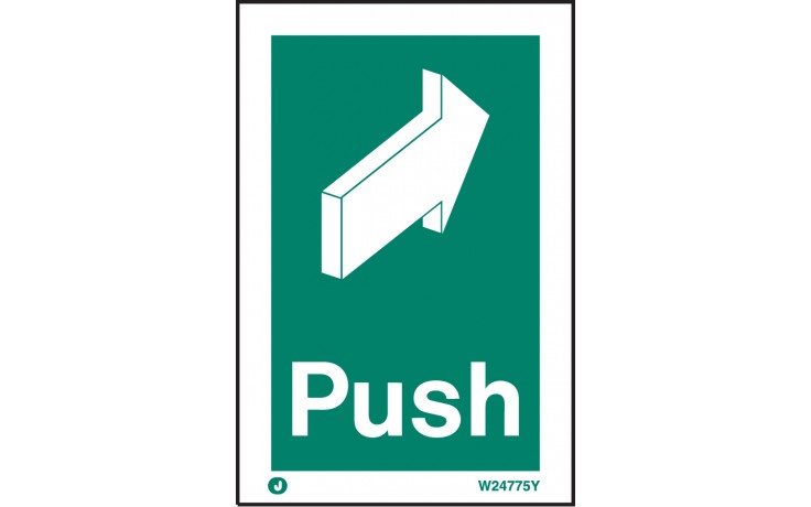 Push sign