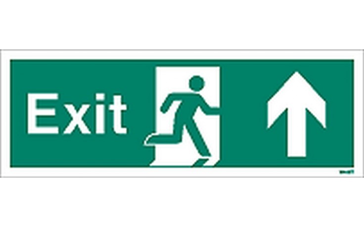 Exit sign up/forwards