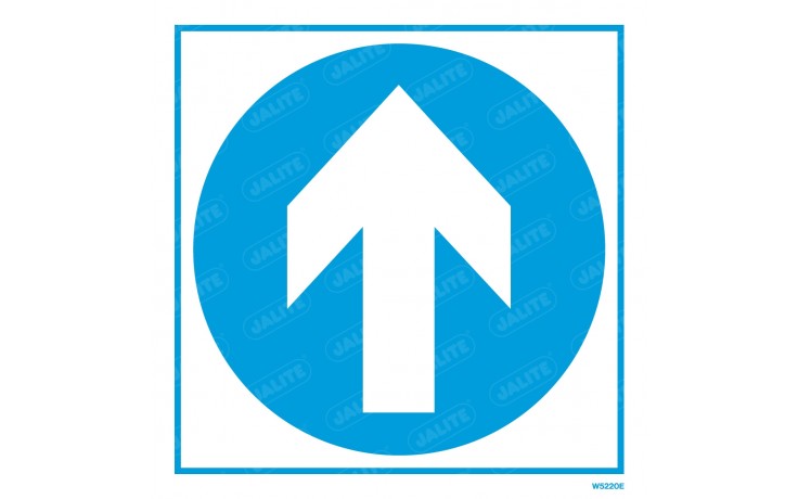 FOLLOW ARROW SIGN
